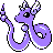 Dragonair shiny front-facing sprite from Pokémon Crystal