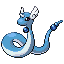 Dragonair front-facing sprite from Pokémon FireRed
