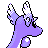 Dragonair shiny back-facing sprite from Pokémon Gold