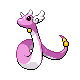 Dragonair shiny front-facing sprite from Pokémon Platinum