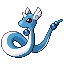 Dragonair front-facing sprite from Pokémon Sapphire