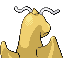 Dragonite back-facing sprite from Pokémon Ruby
