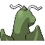 Dragonite shiny back-facing sprite from Pokémon Ruby