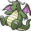 Dragonite shiny front-facing sprite from Pokémon Ruby