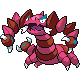 Drapion shiny front-facing sprite from Pokémon Diamond