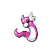 Dratini shiny front-facing sprite from Pokémon Diamond