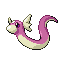 Dratini shiny front-facing sprite from Pokémon Emerald