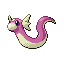 Dratini shiny front-facing sprite from Pokémon FireRed