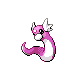 Dratini shiny front-facing sprite from Pokémon Platinum