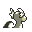 Dratini back-facing sprite from Pokémon Yellow