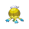 Drifblim shiny back-facing sprite from Pokémon Black