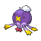Drifblim front-facing sprite from Pokémon Diamond
