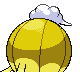 Drifblim shiny back-facing sprite from Pokémon Diamond
