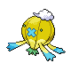 Drifblim shiny front-facing sprite from Pokémon Diamond