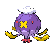Drifblim front-facing sprite from Pokémon SoulSilver