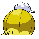 Drifblim shiny back-facing sprite from Pokémon SoulSilver