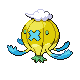 Drifblim shiny front-facing sprite from Pokémon SoulSilver