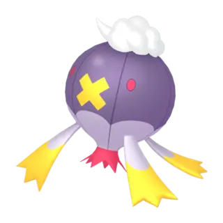 Drifblim front-facing sprite from Pokémon Shield