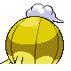 Drifblim shiny back-facing sprite from Pokémon Platinum