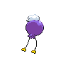 Drifloon back-facing sprite from Pokémon Black