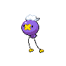 Drifloon front-facing sprite from Pokémon Black