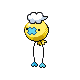 Drifloon shiny front-facing sprite from Pokémon Diamond