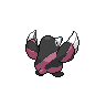 Drilbur shiny back-facing sprite from Pokémon White 2