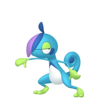 Drizzile front-facing sprite from Pokémon Shield