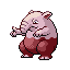 Drowzee shiny front-facing sprite from Pokémon FireRed