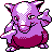 Drowzee shiny front-facing sprite from Pokémon Silver