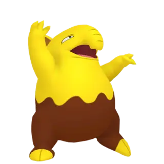 Drowzee front-facing sprite from Colosseum