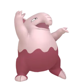 Drowzee shiny front-facing sprite from Colosseum