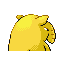 Drowzee back-facing sprite from Pokémon Sapphire