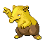 Drowzee front-facing sprite from Pokémon Sapphire