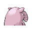Drowzee shiny back-facing sprite from Pokémon Sapphire