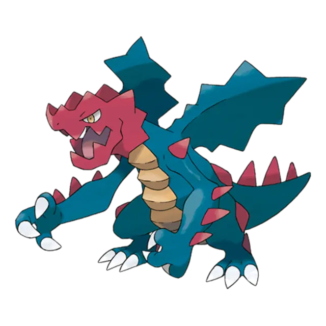 Druddigon, the Cave Pokémon — Dragon-type Pokémon official artwork