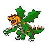 Druddigon shiny front-facing sprite from Pokémon White 2
