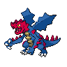 Druddigon front-facing sprite from Pokémon Black