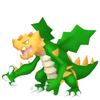Druddigon shiny front-facing sprite from Pokémon Sword