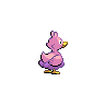 Ducklett shiny back-facing sprite from Pokémon White 2