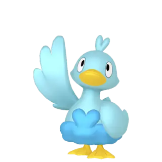 Ducklett front-facing sprite from Pokémon X
