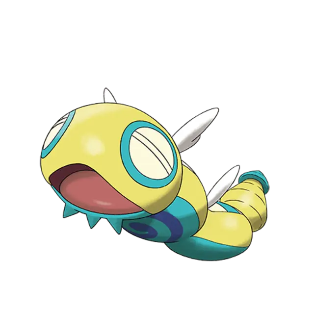 Dudunsparce, the Land Snake Pokémon — Normal-type Pokémon official artwork