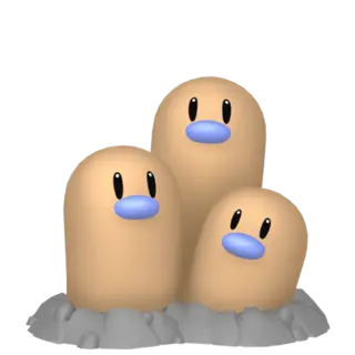 Dugtrio artwork