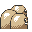 Dugtrio back-facing sprite from Pokémon Yellow
