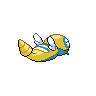 Dunsparce back-facing sprite from Pokémon Black 2