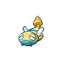 Dunsparce front-facing sprite from Pokémon Black 2