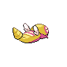 Dunsparce shiny back-facing sprite from Pokémon Black 2