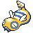 Dunsparce front-facing sprite from Pokémon Crystal
