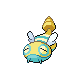 Dunsparce front-facing sprite from Pokémon Diamond