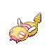 Dunsparce shiny front-facing sprite from Pokémon HeartGold